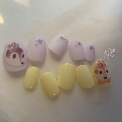 Rily Animal And Flower Sticker