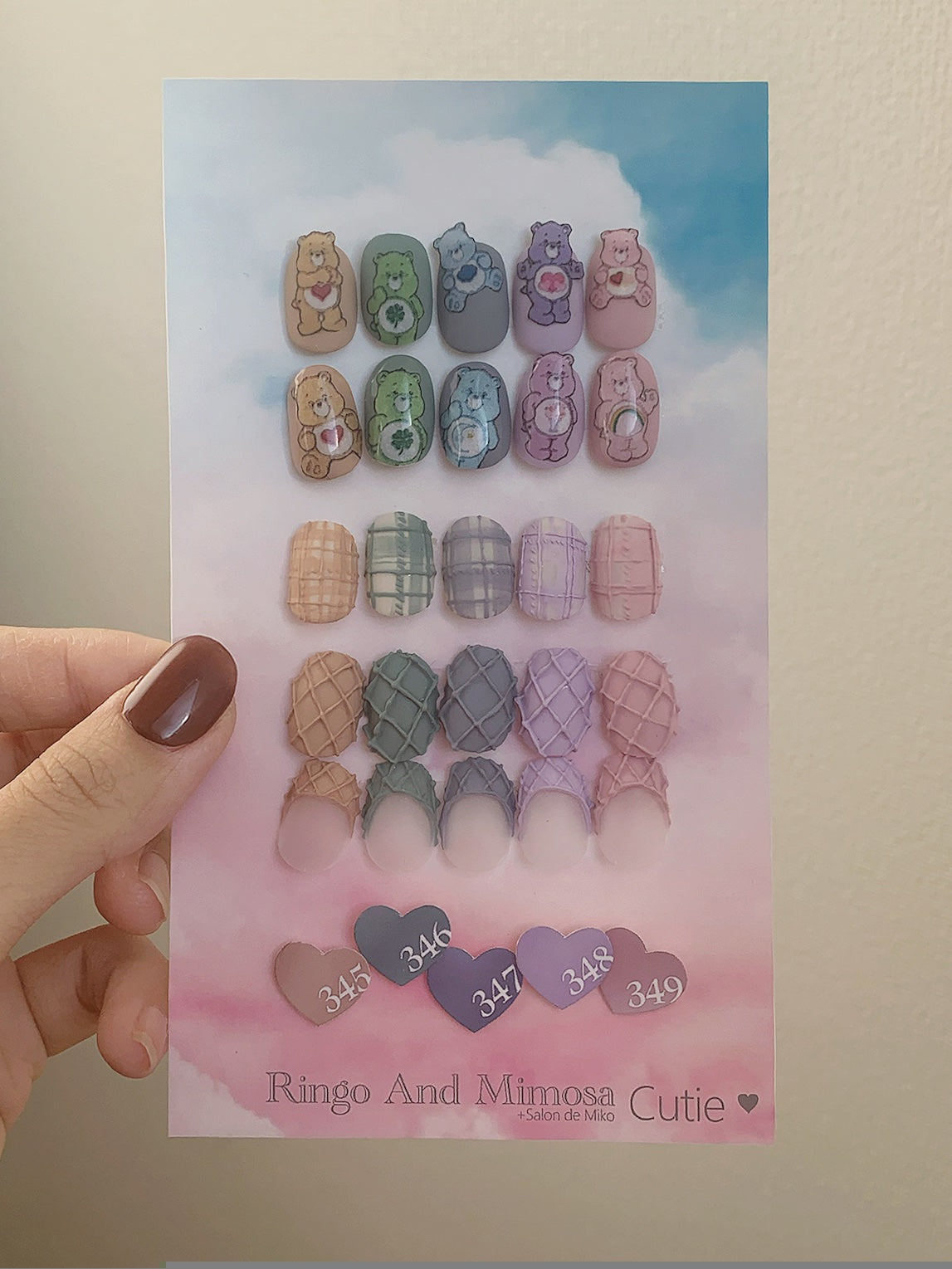 Rily Cute Bear Sticker 【Cute 1-3】