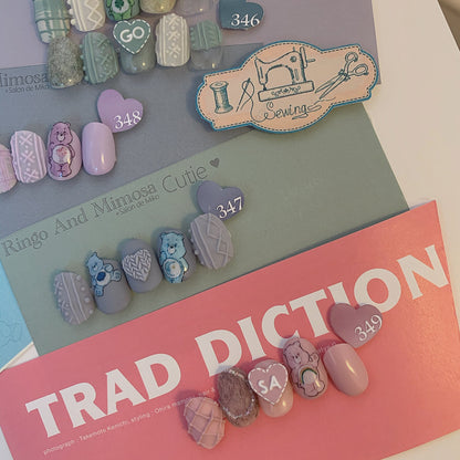 Rily Cute Bear Sticker 【Cute 1-3】