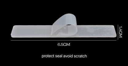 Clear Acrylic Nail Art Tips Display Line 10p