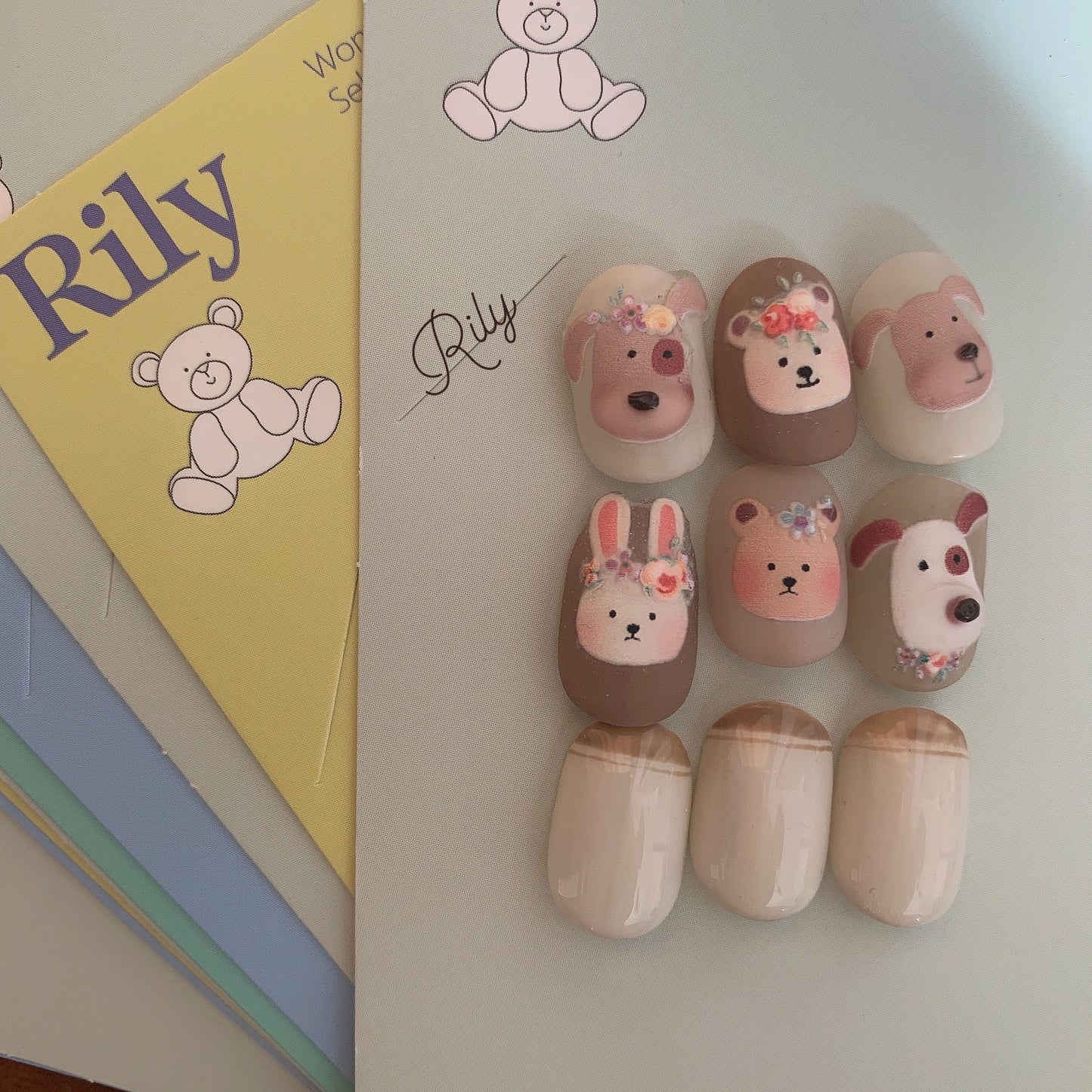 Rily Animal And Flower Sticker