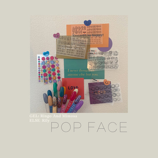 Rily POP Face Sticker 【POP FACE】